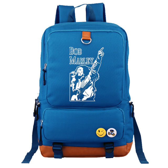 Bob Marley school bag Reggae backpack