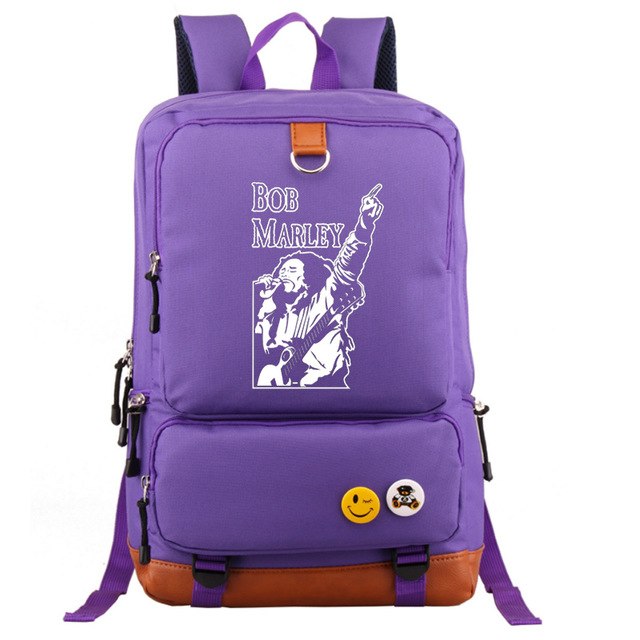 Bob Marley school bag Reggae backpack