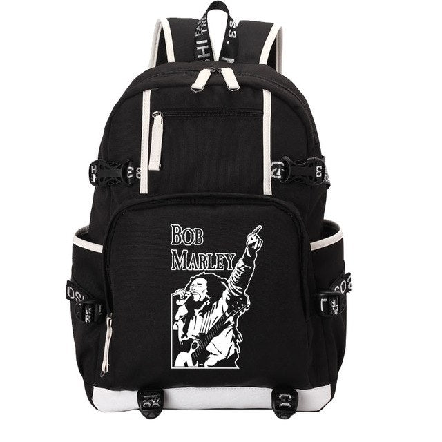 Bob Marley school bag Reggae backpack