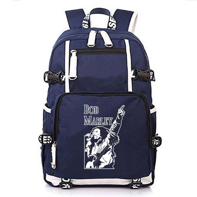 Bob Marley school bag Reggae backpack