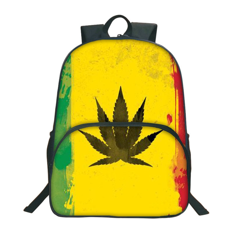 Bob Marley Printed Backpacks