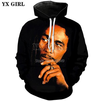 YX GIRL Hip hop style hoodies Reggae