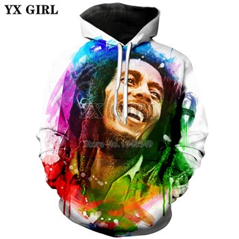 YX GIRL Hip hop style hoodies Reggae