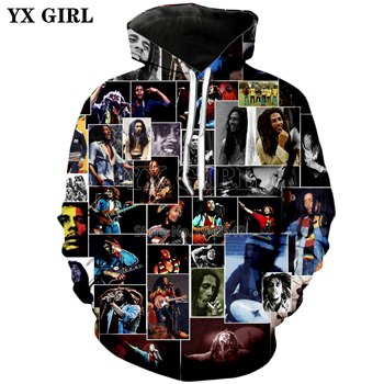 YX GIRL Hip hop style hoodies Reggae