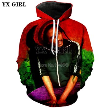 YX GIRL Hip hop style hoodies Reggae