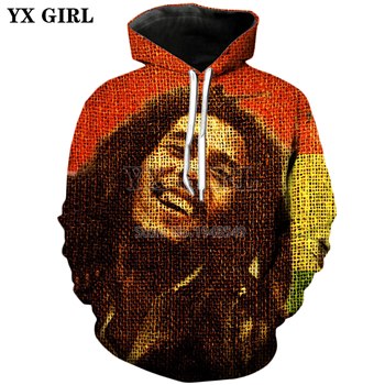 YX GIRL Hip hop style hoodies Reggae