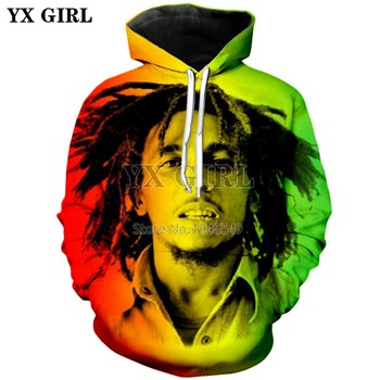 YX GIRL Hip hop style hoodies Reggae