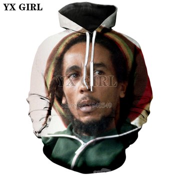 YX GIRL Hip hop style hoodies Reggae