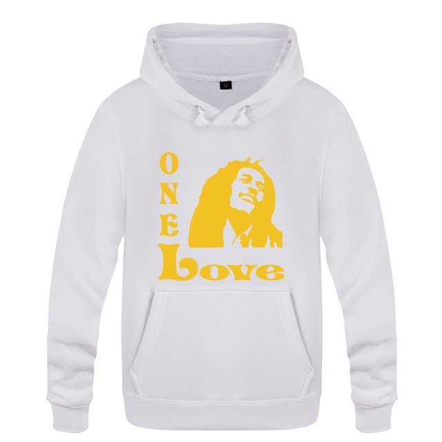 One Love Bob Marley Music Hoodies