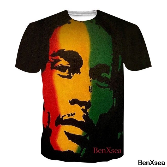 Marley T Shirt unisex 3D Printed