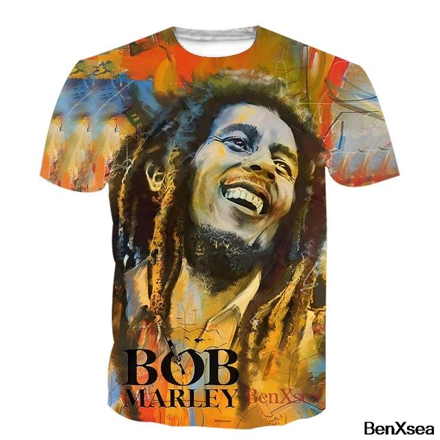 Marley T Shirt unisex 3D Printed