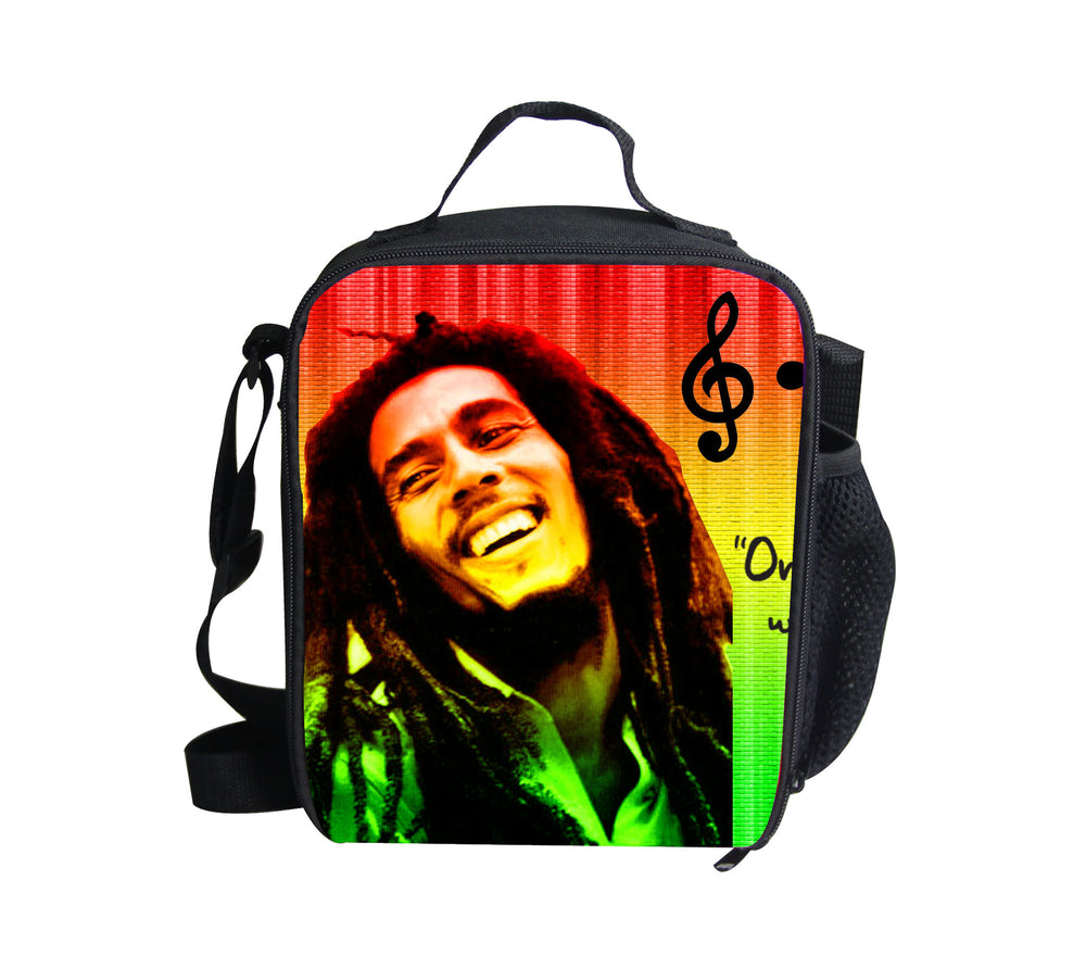 Reggae Bob Marley Design Thermal Lunch Bags