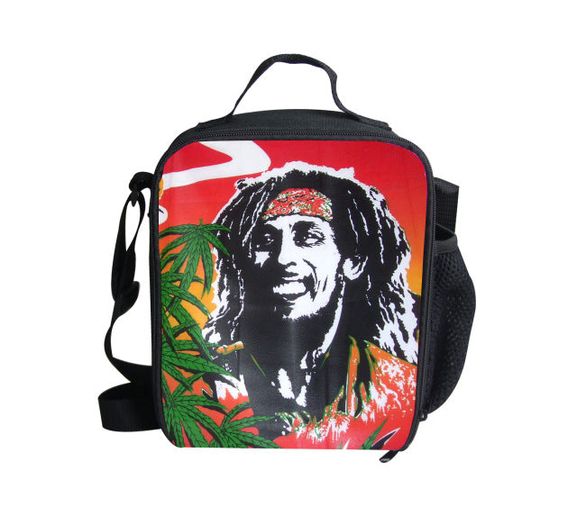 Reggae Bob Marley Design Thermal Lunch Bags