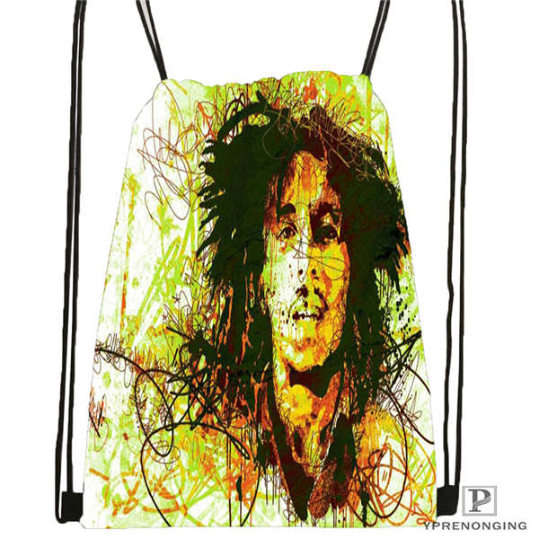 Custom IBob-Marley-Quotes Drawstring Backpack Bag