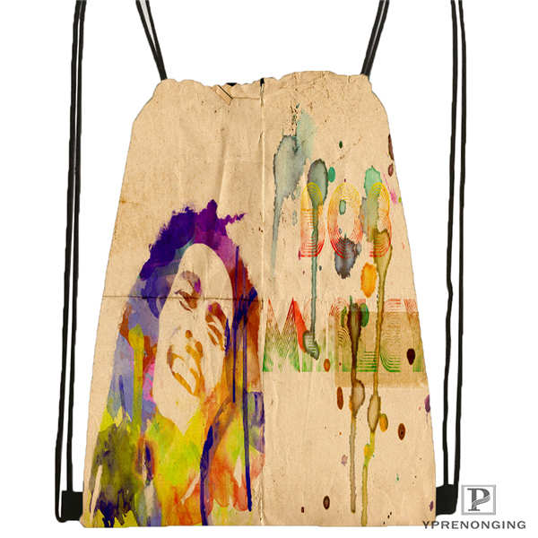 Custom IBob-Marley-Quotes Drawstring Backpack Bag