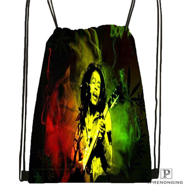 Custom IBob-Marley-Quotes Drawstring Backpack Bag