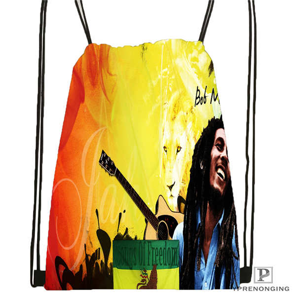 Custom IBob-Marley-Quotes Drawstring Backpack Bag