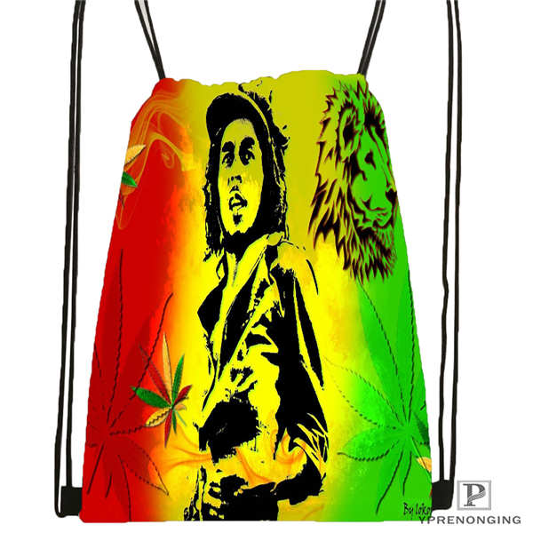 Custom IBob-Marley-Quotes Drawstring Backpack Bag