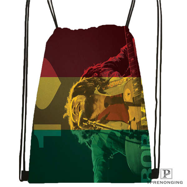 Custom IBob-Marley-Quotes Drawstring Backpack Bag